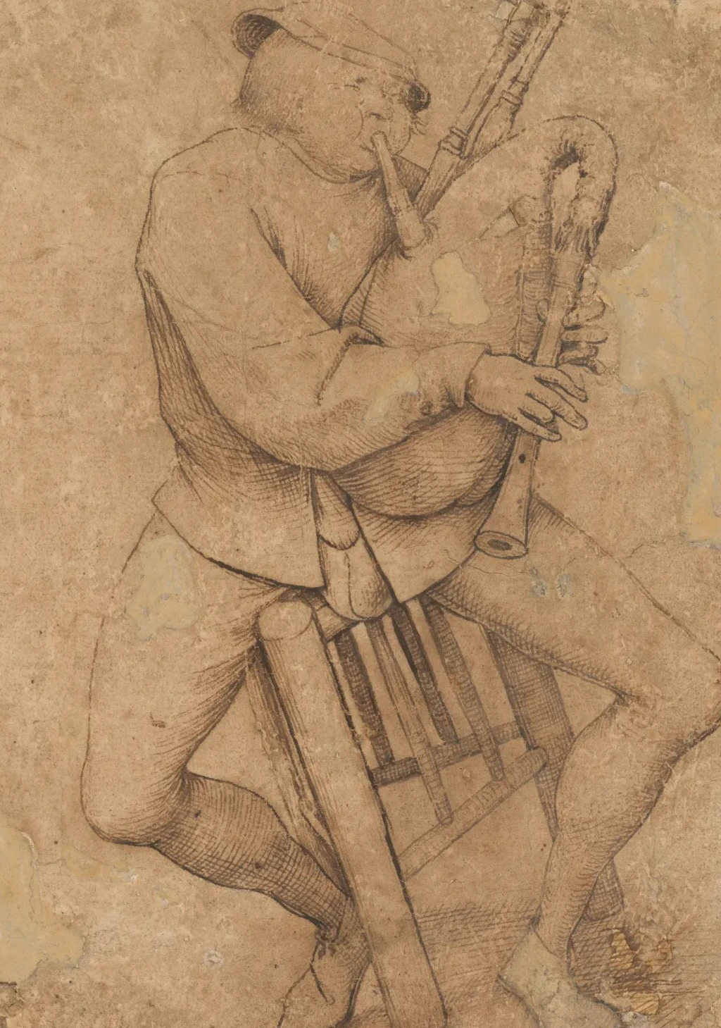 The Bagpipe Player, Pieter Bruegel the Elder