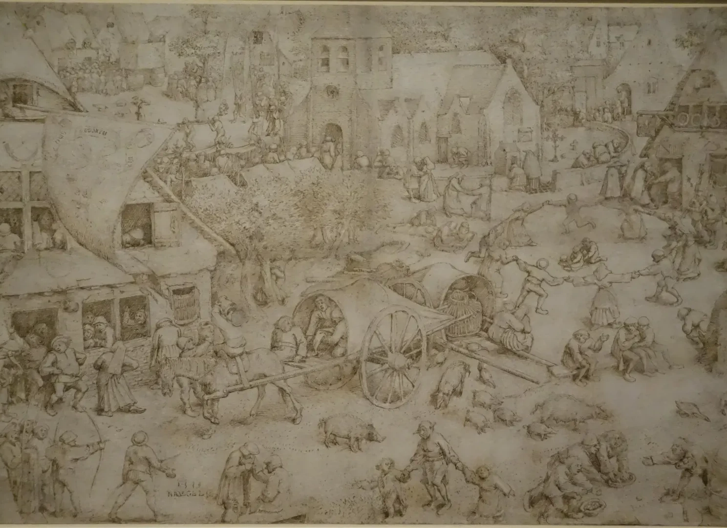 The Fair at Hoboken, Pieter Bruegel the Elder