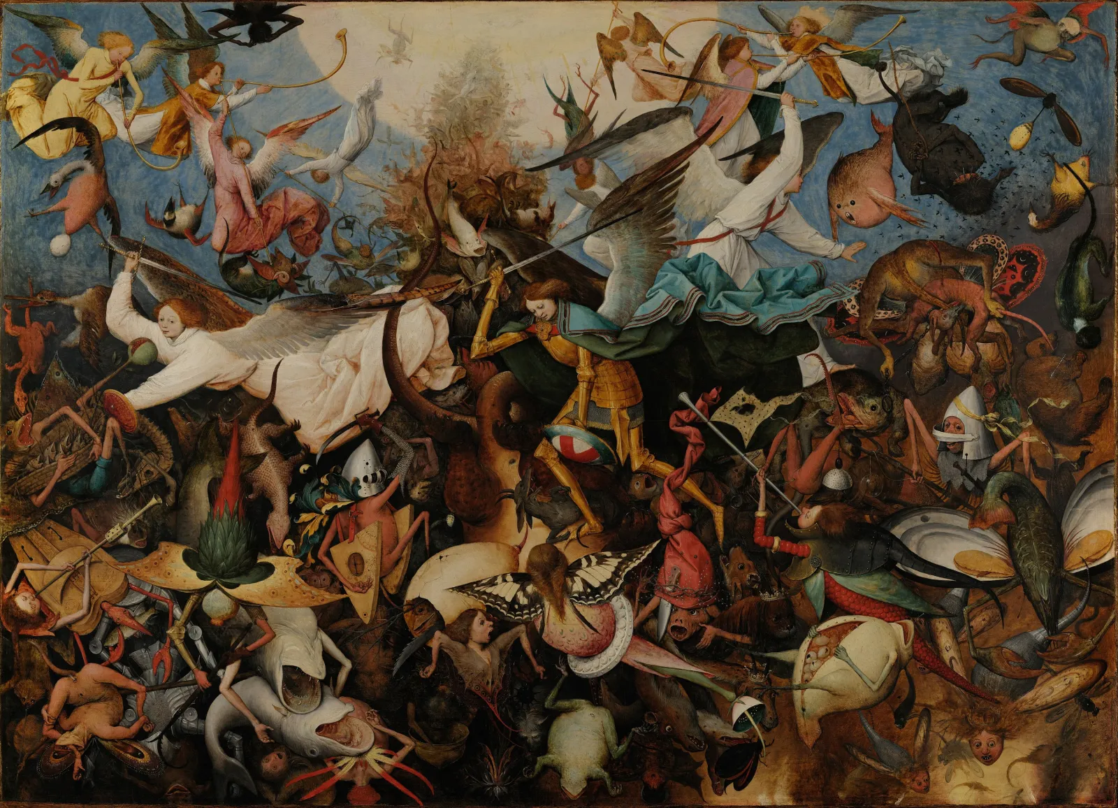 The Fall of the Rebel Angels, Pieter Brueghel l'Ancien