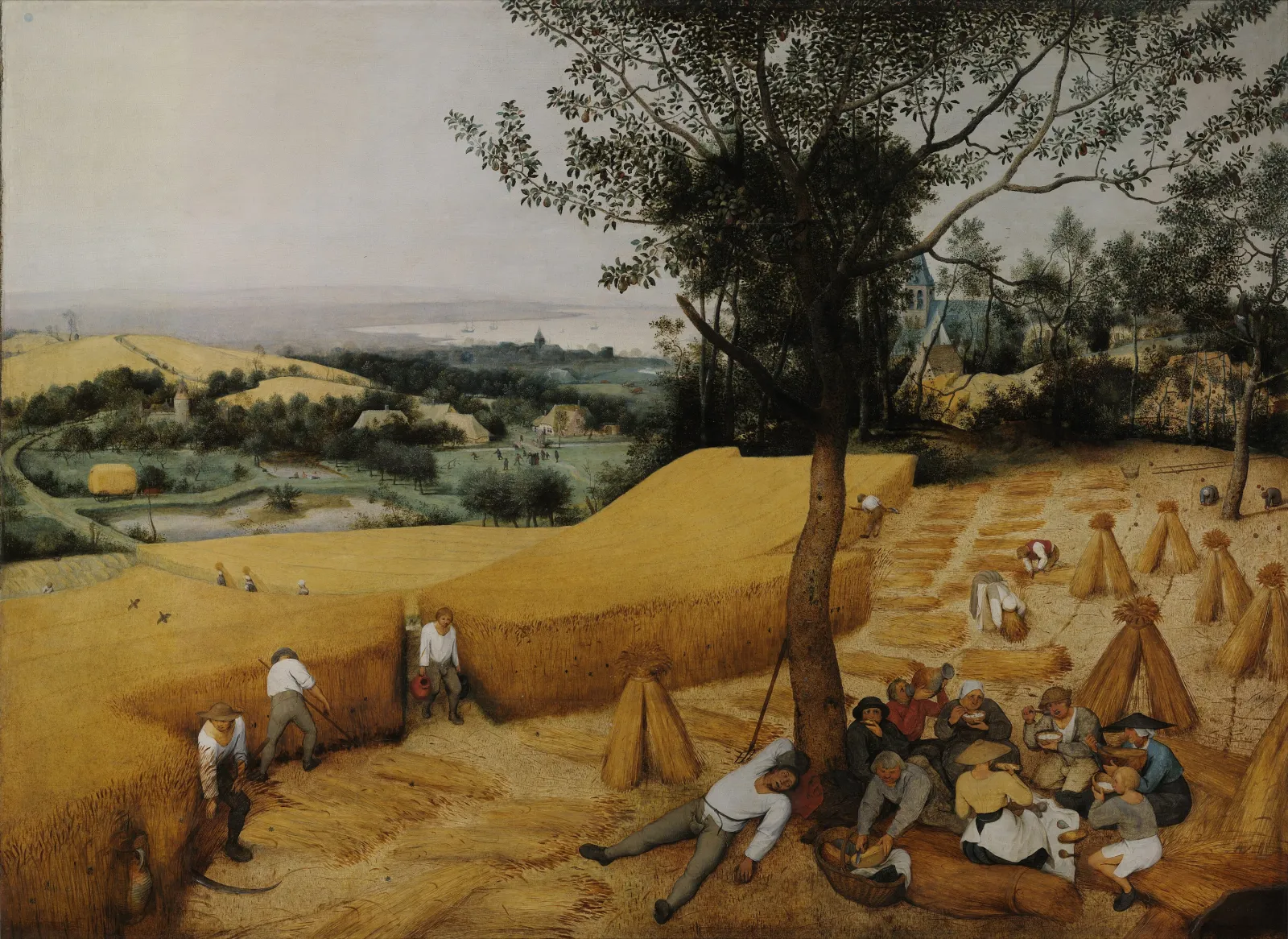 The Harvesters, Pieter Bruegel the Elder