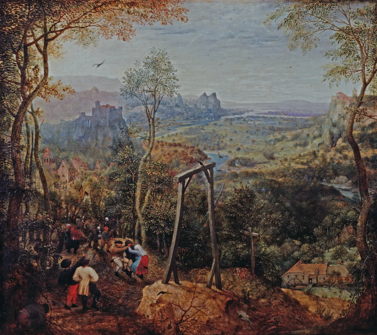 The Magpie on the Gallows, Pieter Brueghel l'Ancien
