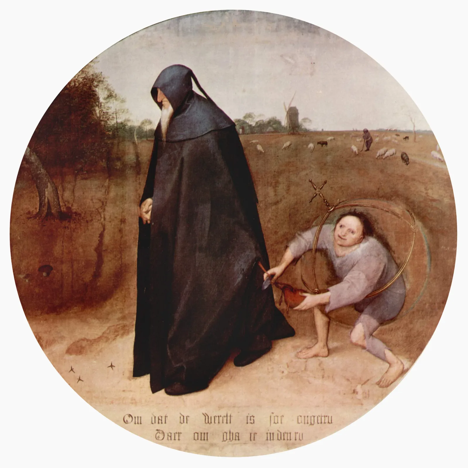 The Misanthrope, Pieter Brueghel l'Ancien