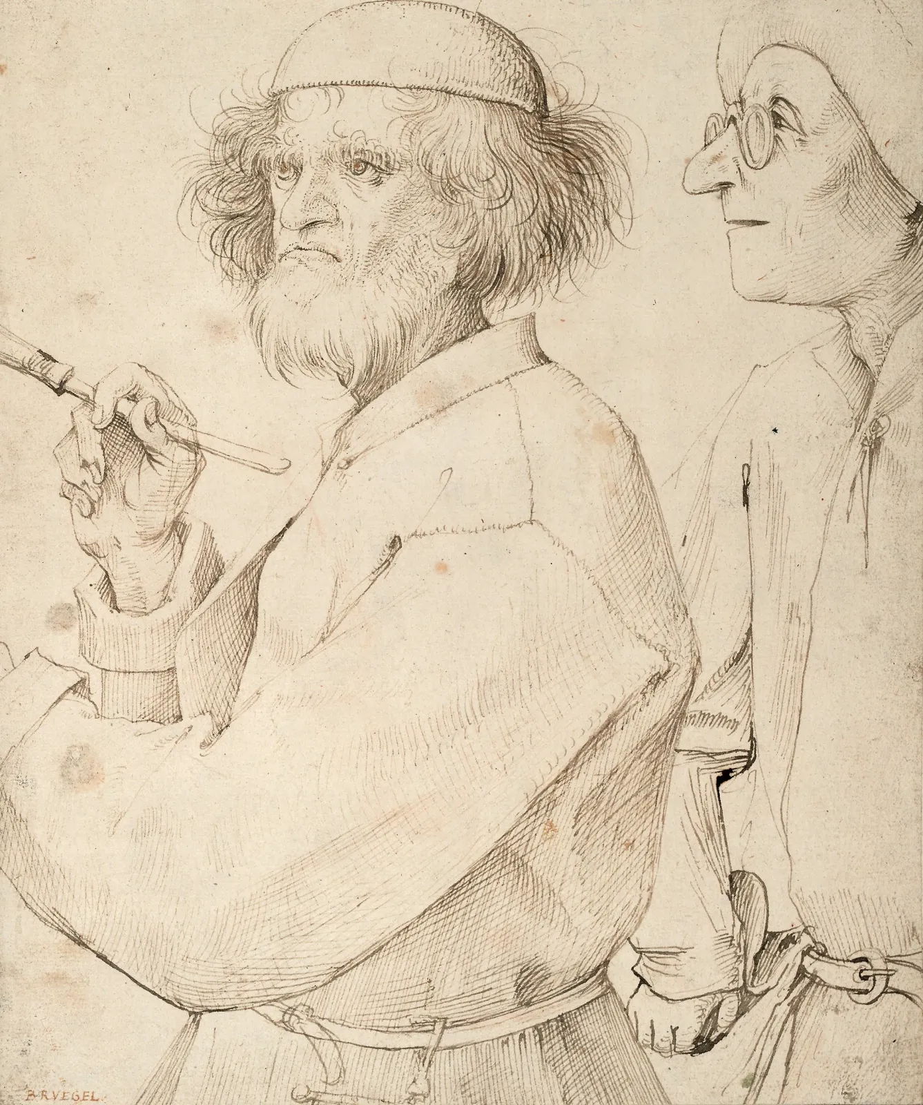 The Painter and The Buyer, Pieter Brueghel l'Ancien