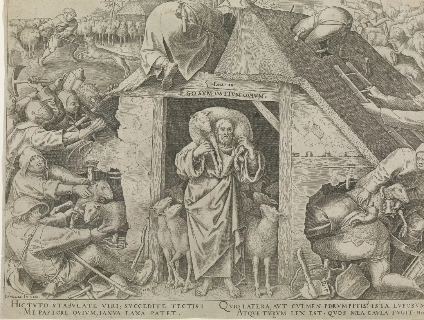 The Parable of the Good Shepherd, Pieter Bruegel the Elder