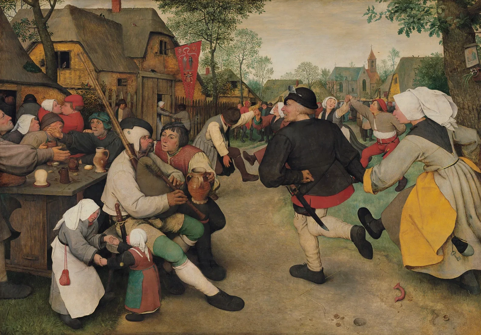 The Peasant Dance, Pieter Bruegel the Elder