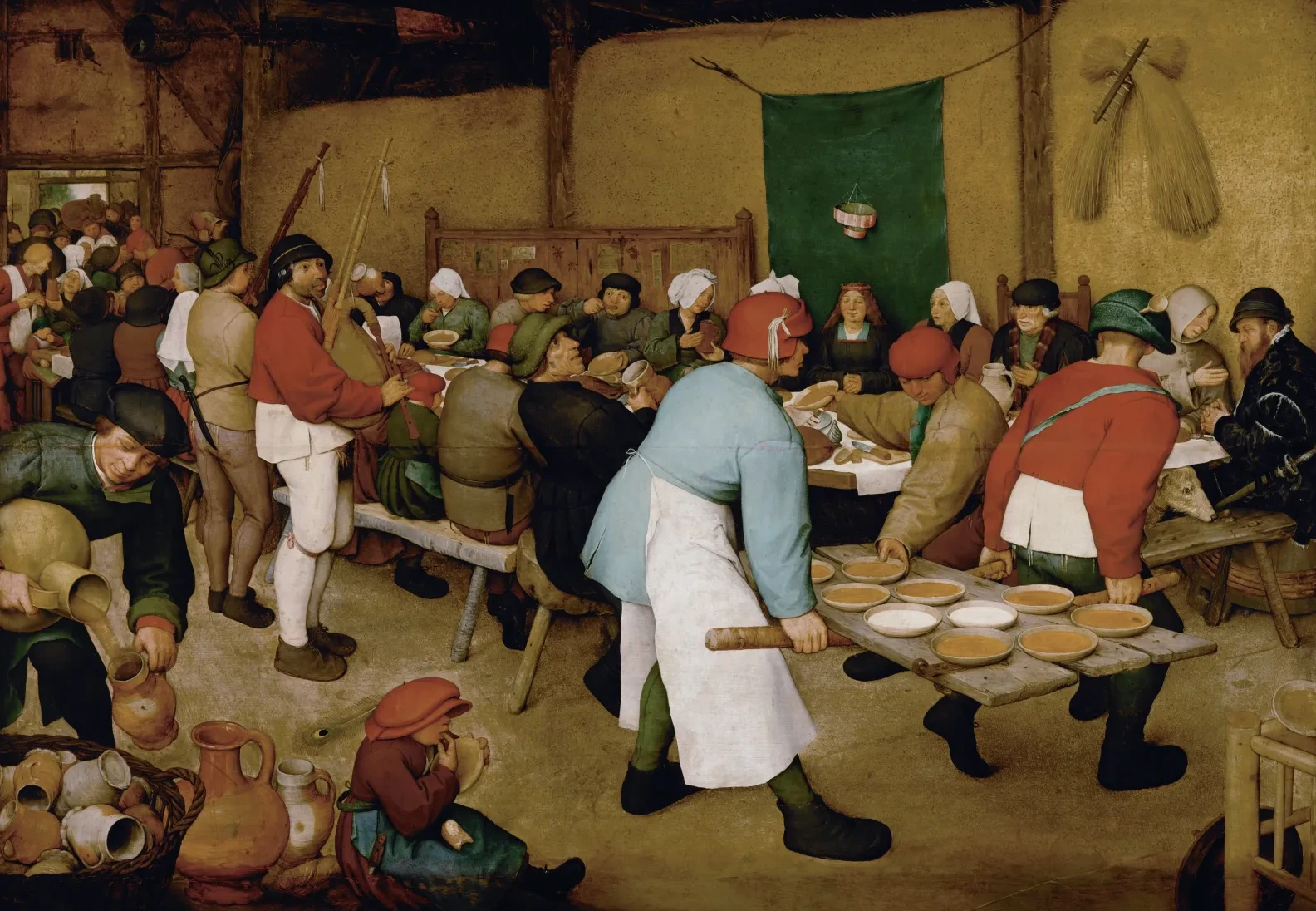 The Peasant Wedding, Pieter Bruegel the Elder