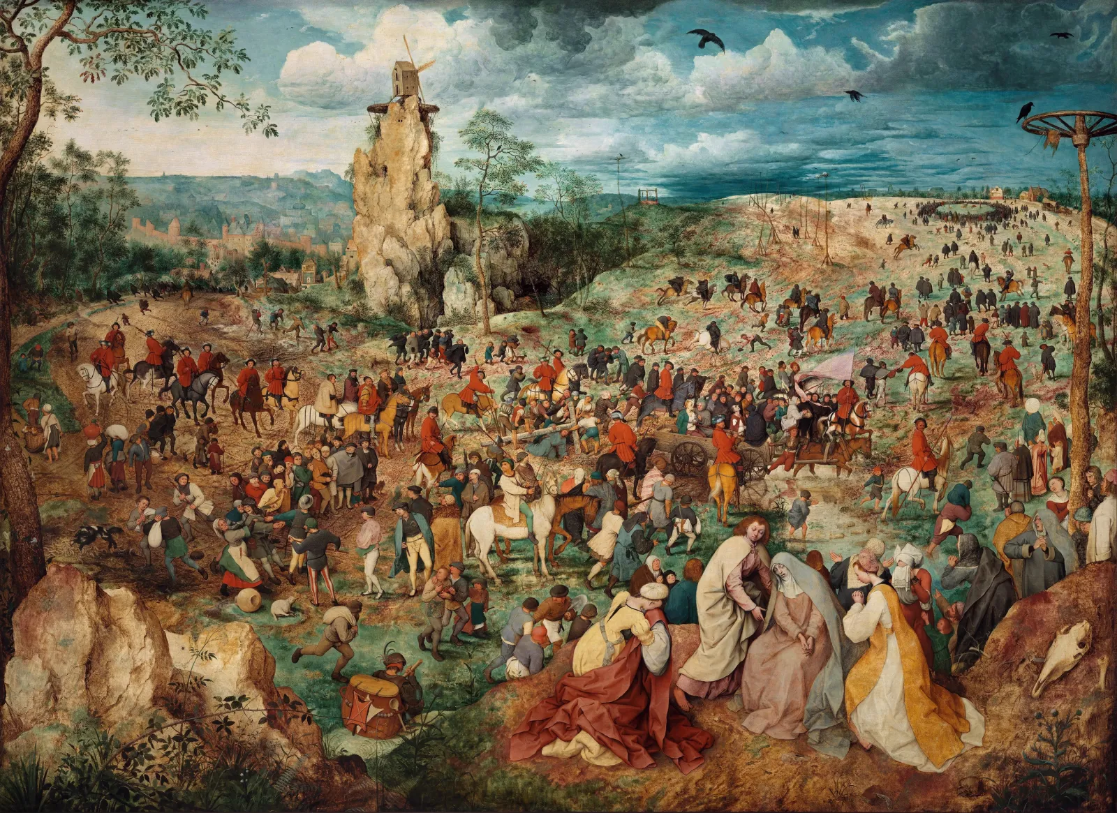 The Procession to Calvary, Pieter Brueghel l'Ancien