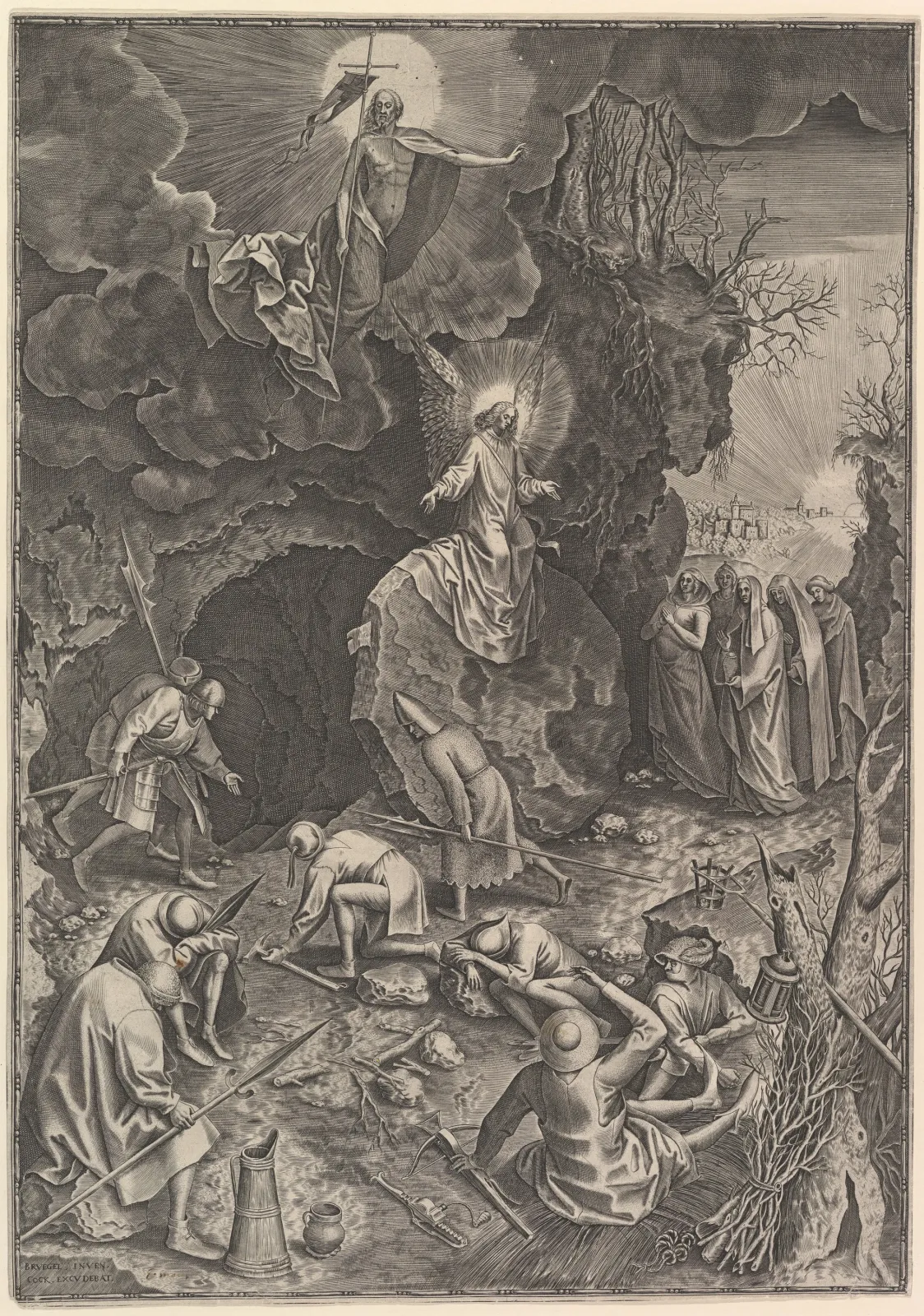 The Resurrection of Christ, Pieter Brueghel l'Ancien