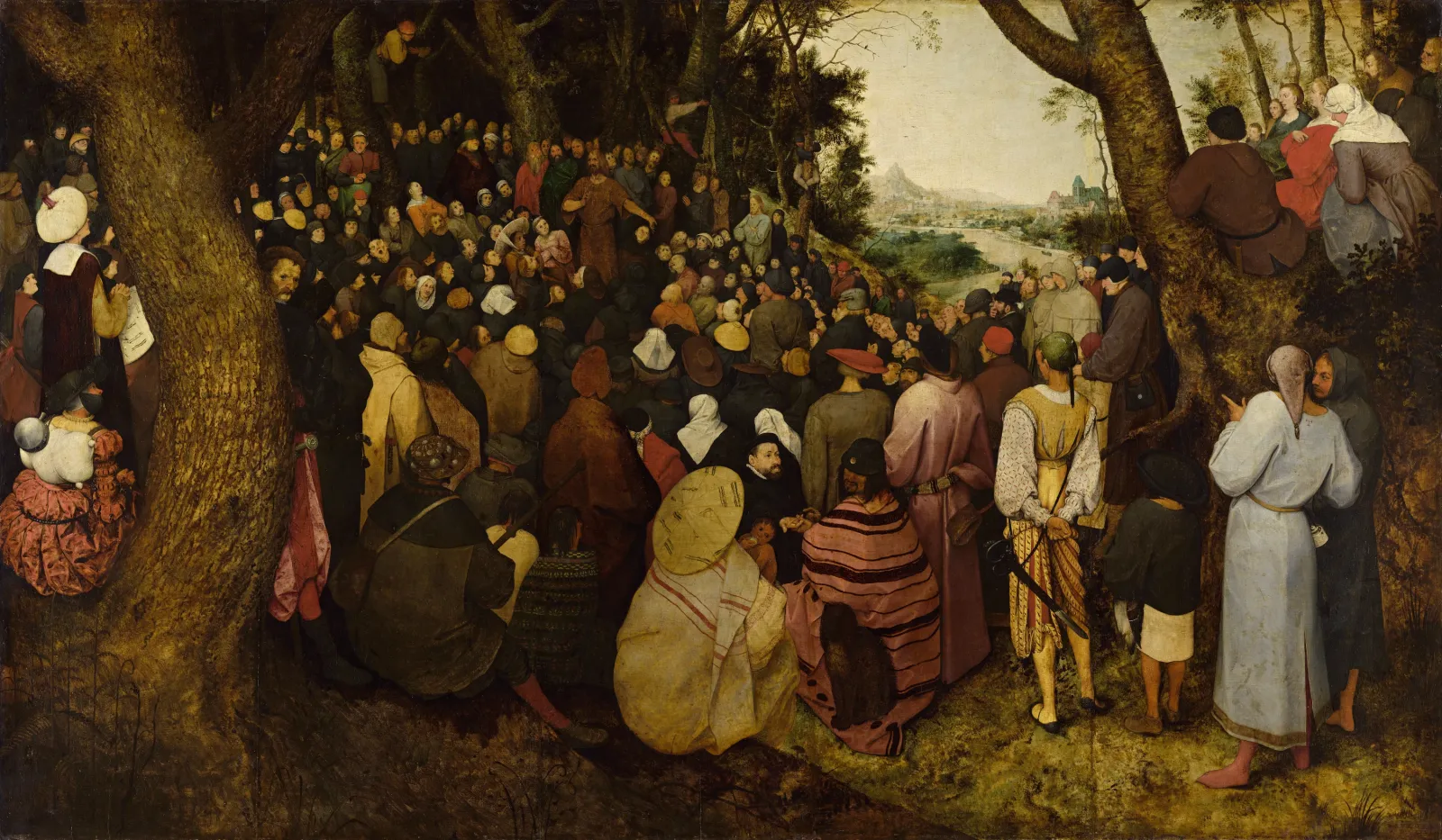 The Sermon of Saint John the Baptist, Pieter Brueghel l'Ancien