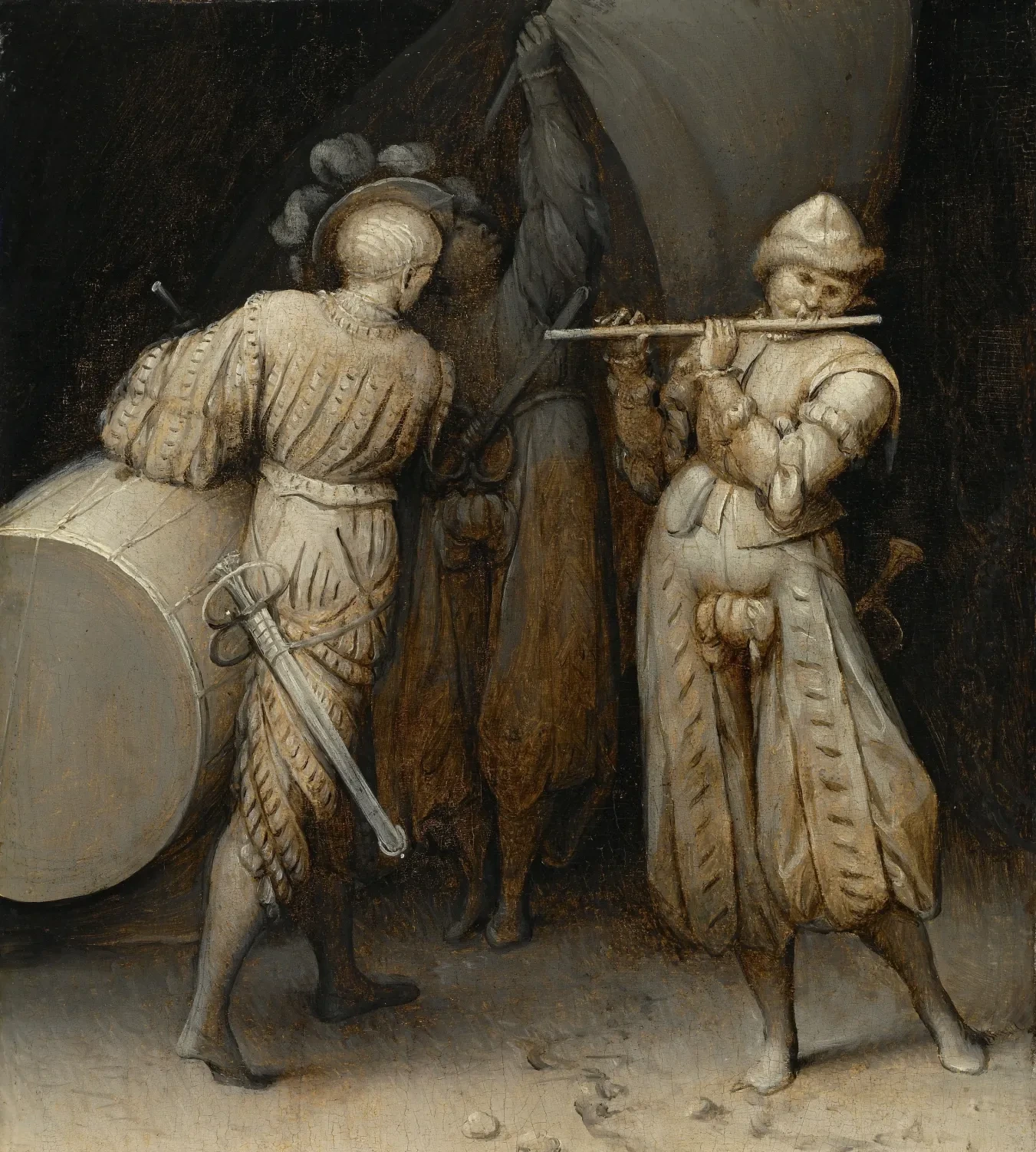The Three Soldiers, Pieter Bruegel the Elder