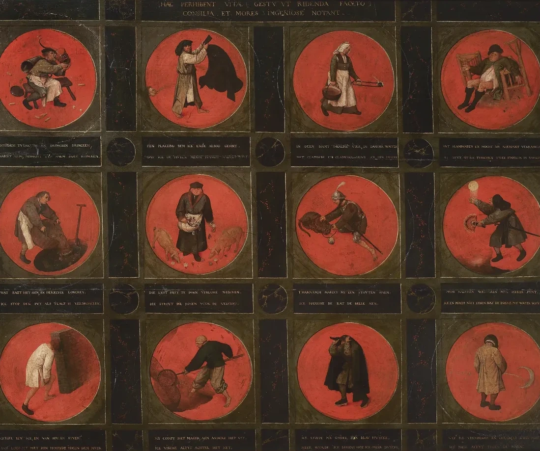 Twelve Flemish proverbs, Pieter Bruegel the Elder