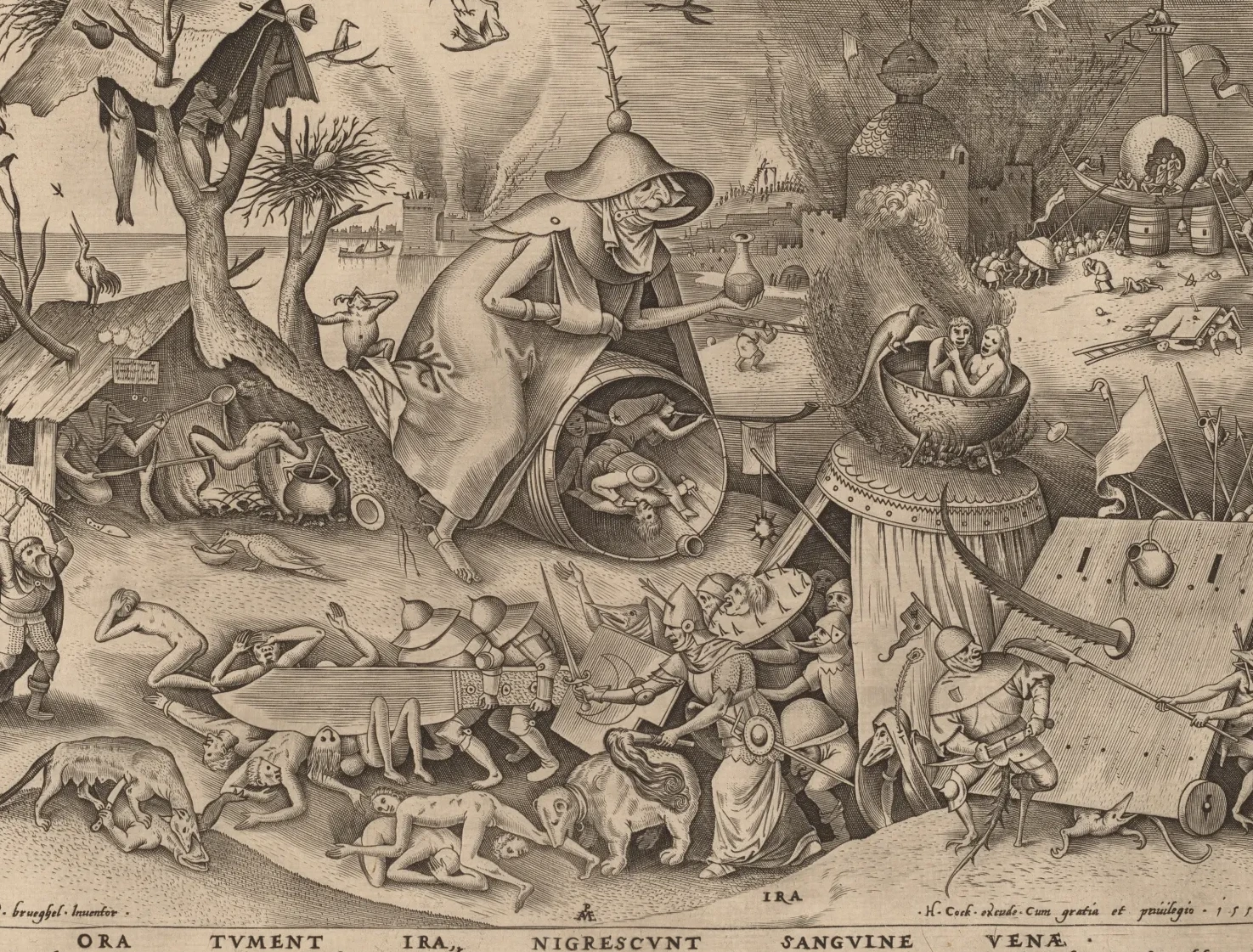 Wrath, Pieter Bruegel the Elder