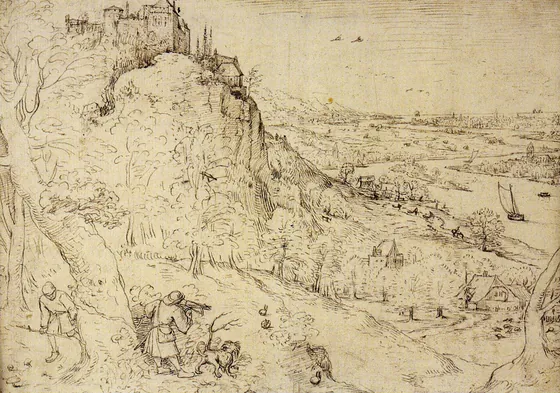 Landscape with Rabbit Hunt