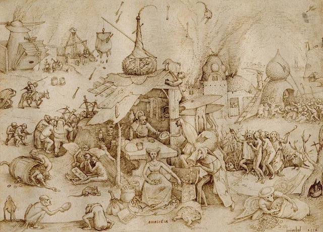 La Avaricia, Pieter Brueghel el Viejo