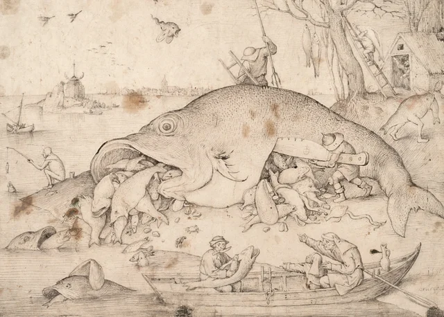 Los peces grandes se comen a los pequeños
