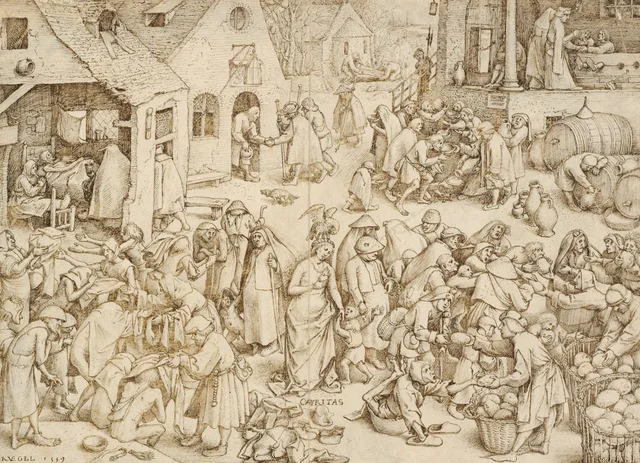 Caritas, Pieter Bruegel, o Velho