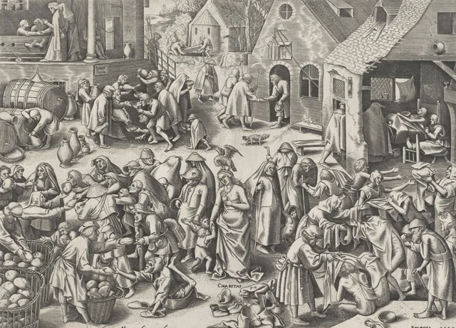 A Caridade, Pieter Bruegel, o Velho