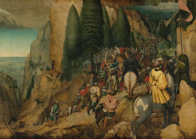 La conversión de san Pablo, Pieter Brueghel el Viejo