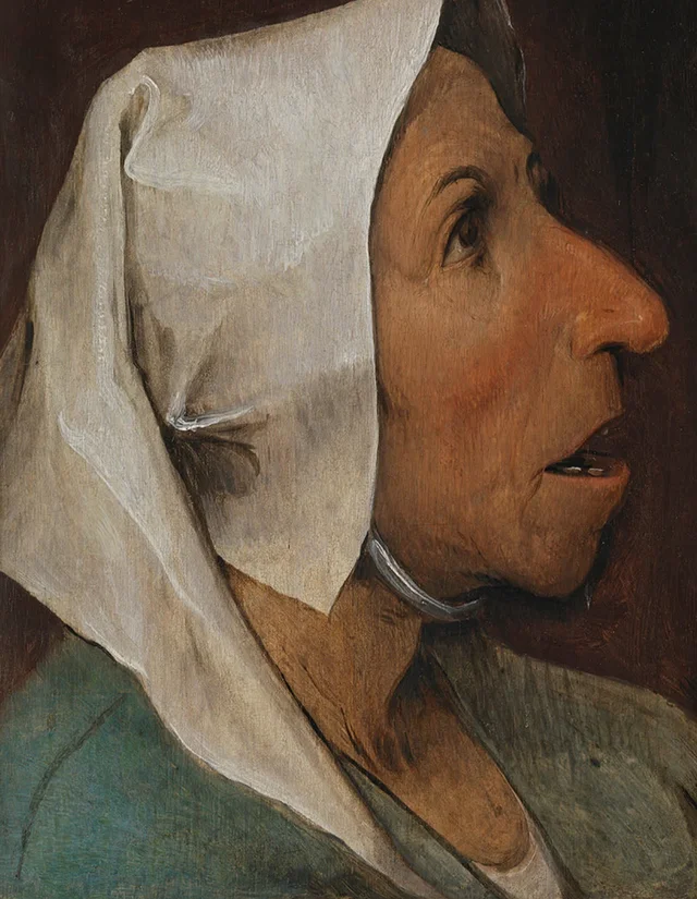 Cabeza de campesina, Pieter Brueghel el Viejo