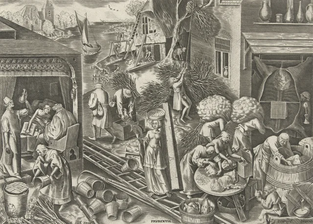 A Prudência, Pieter Bruegel, o Velho
