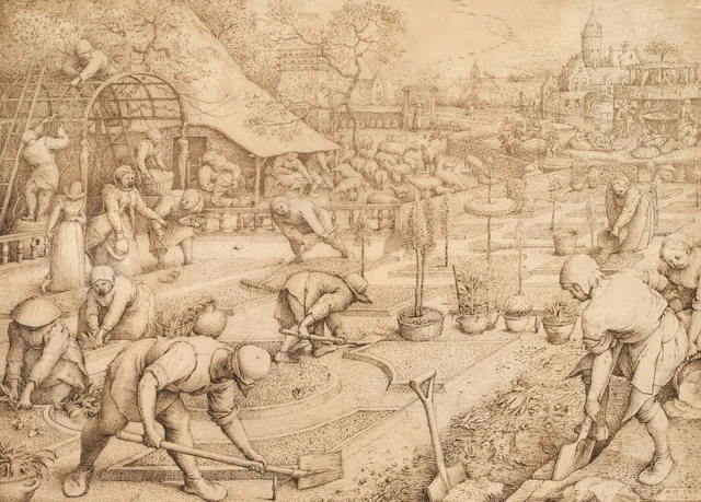Primavera, Pieter Brueghel el Viejo