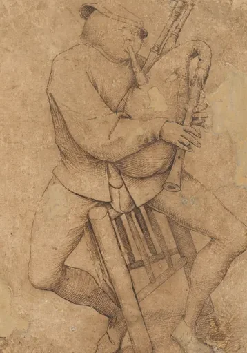 The Bagpipe Player