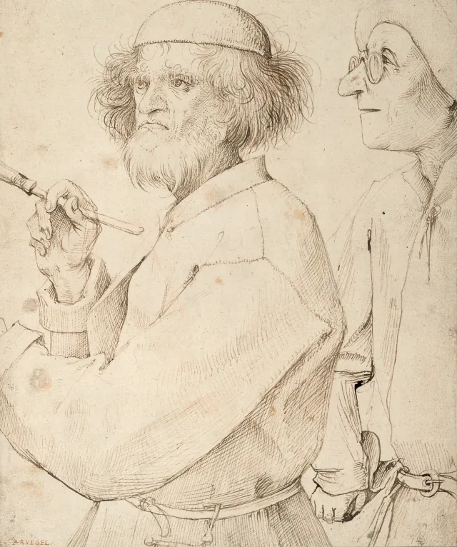 El pintor y el comprador, Pieter Brueghel el Viejo