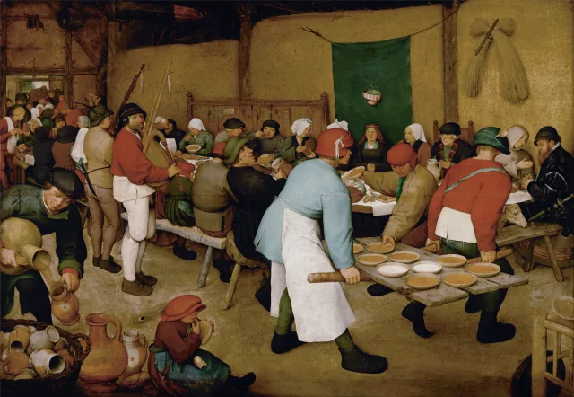 La boda campesina, Pieter Brueghel el Viejo