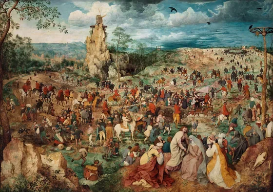 The Procession to Calvary