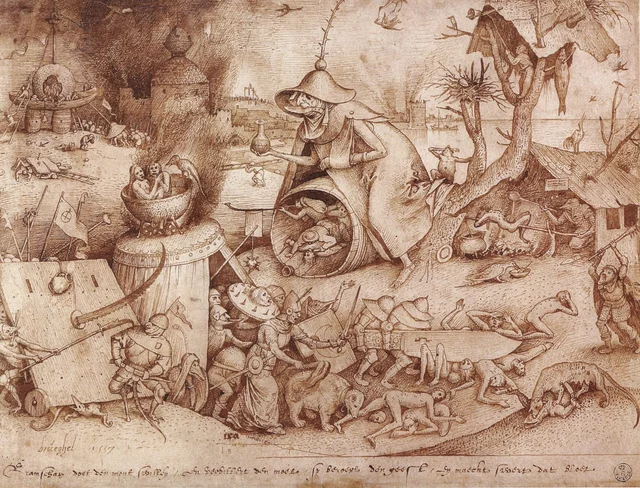 Wrath, Pieter Bruegel the Elder