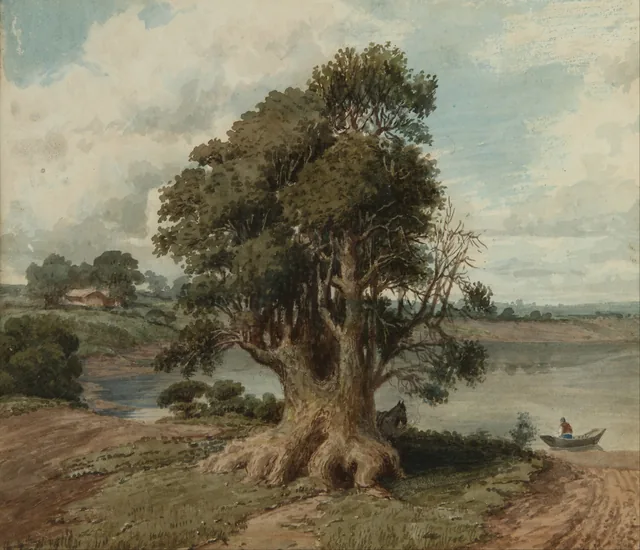 Paisagem de costa (San Isidro), Prilidiano Pueyrredón