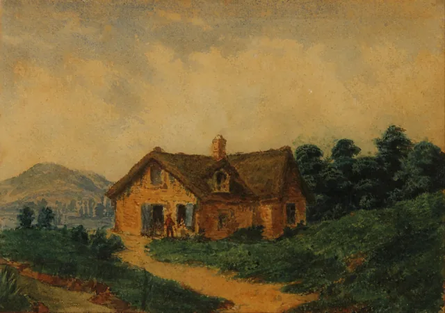 Paisagem (Fazenda, Espanha), Prilidiano Pueyrredón