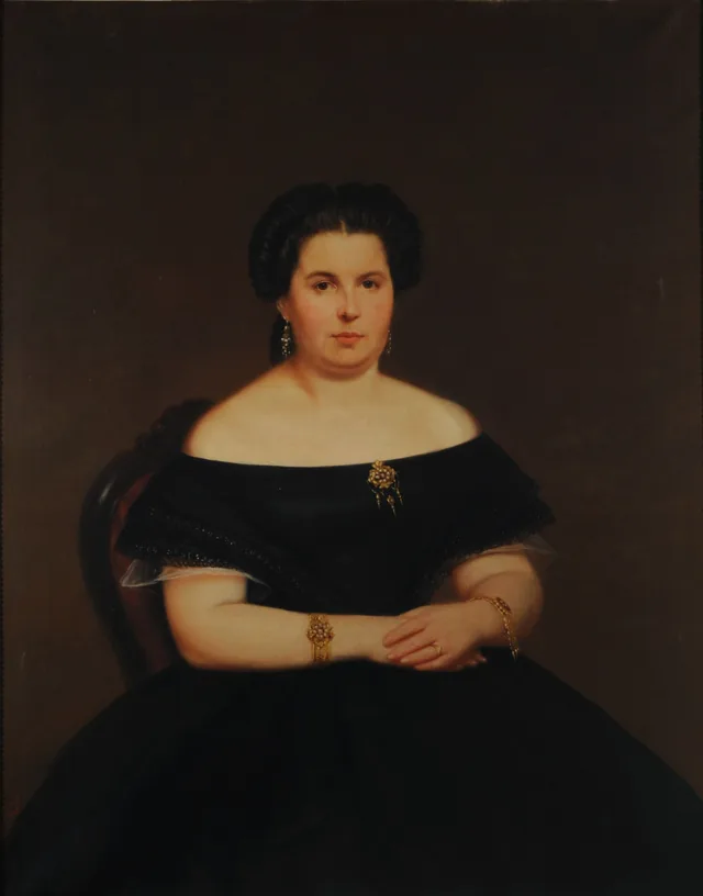 Retrato de dona Inés N. de Aldao, Prilidiano Pueyrredón