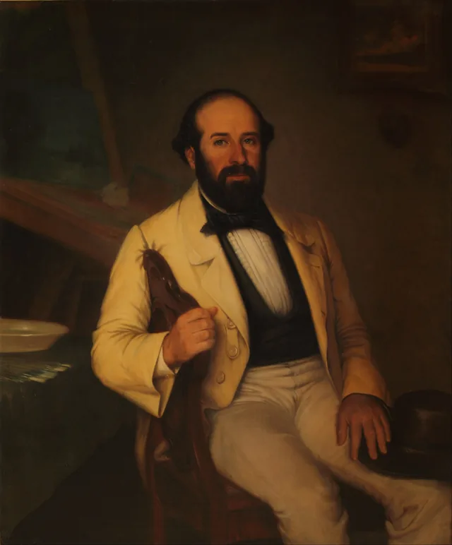 Retrato de Santiago Calzadilla, Prilidiano Pueyrredón