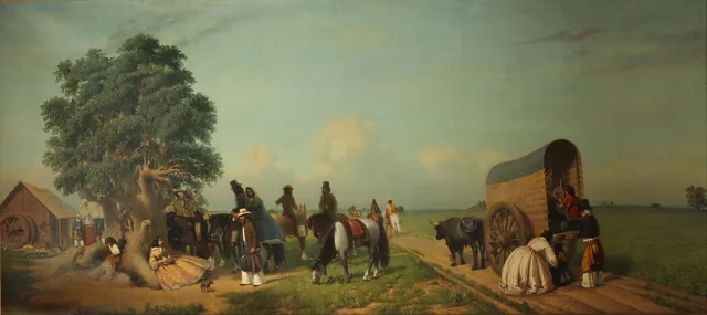 Uma parada no campo, Prilidiano Pueyrredón