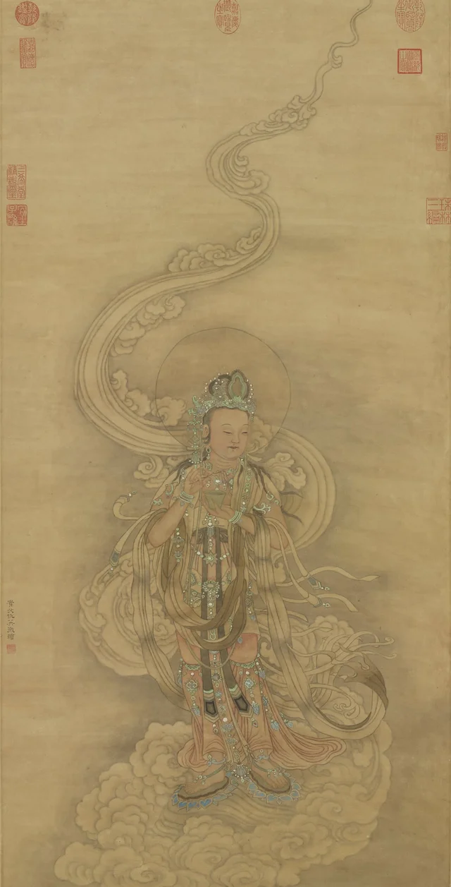 画観世音菩薩, 仇英