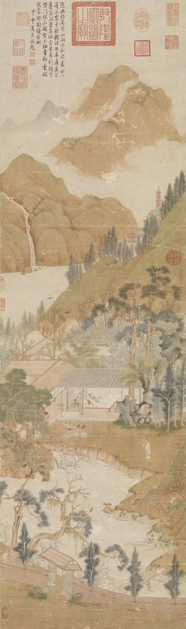 林亭佳趣, 仇英