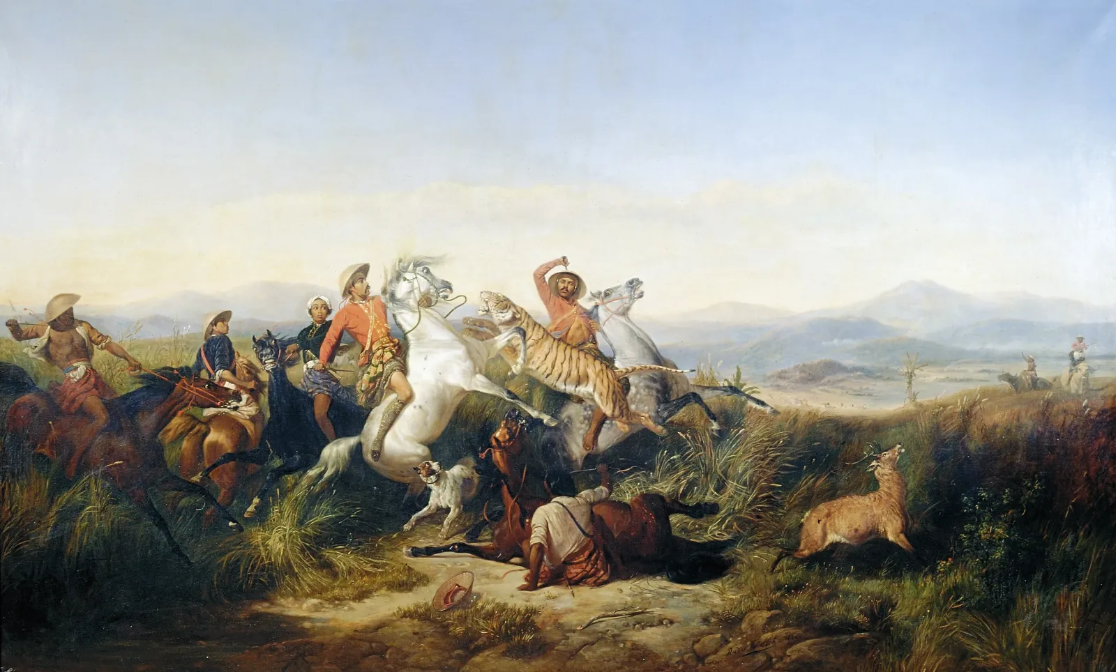 Deer Hunt, Raden Saleh