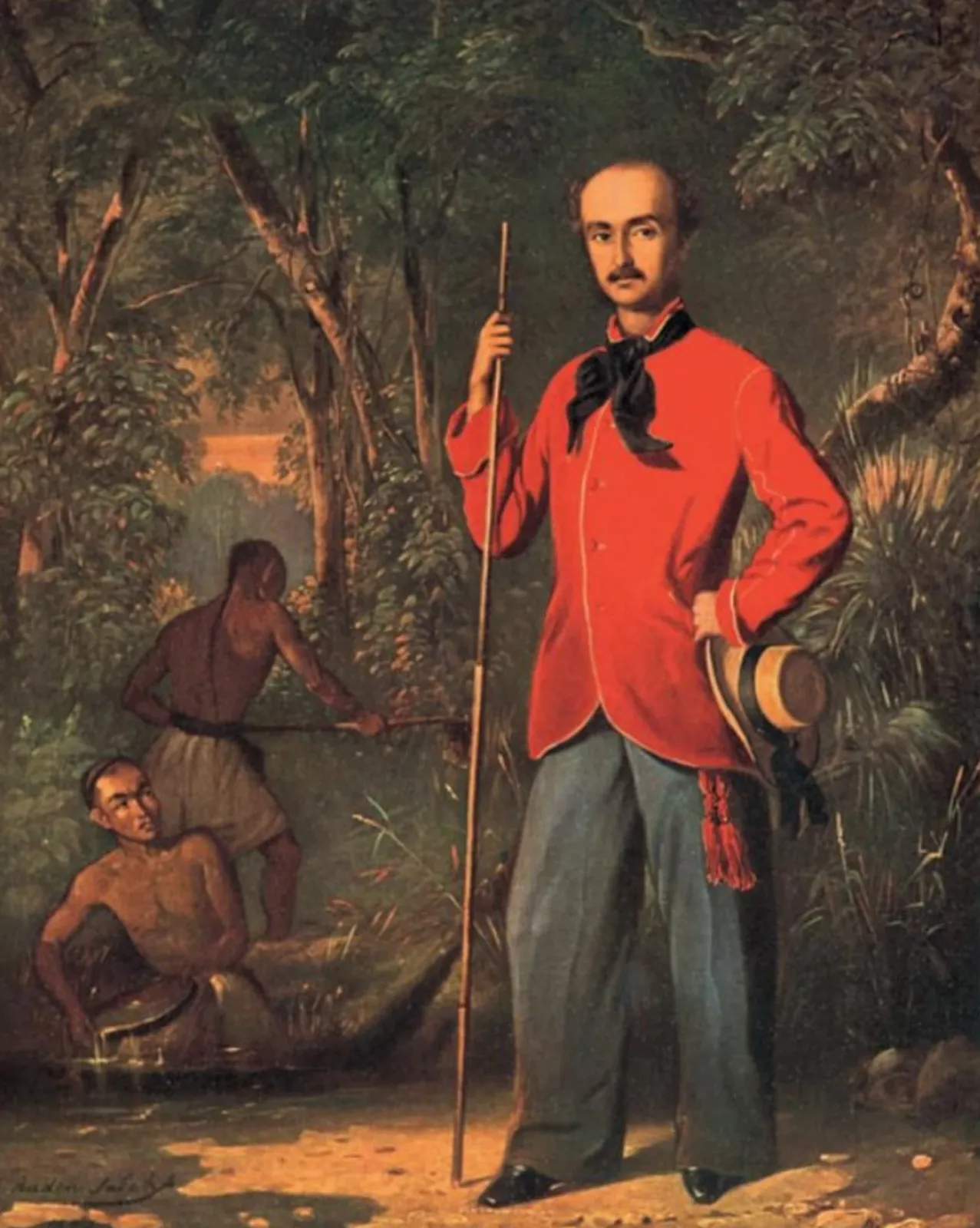Portrait de John Francis Loudon (1821-1895), Raden Saleh