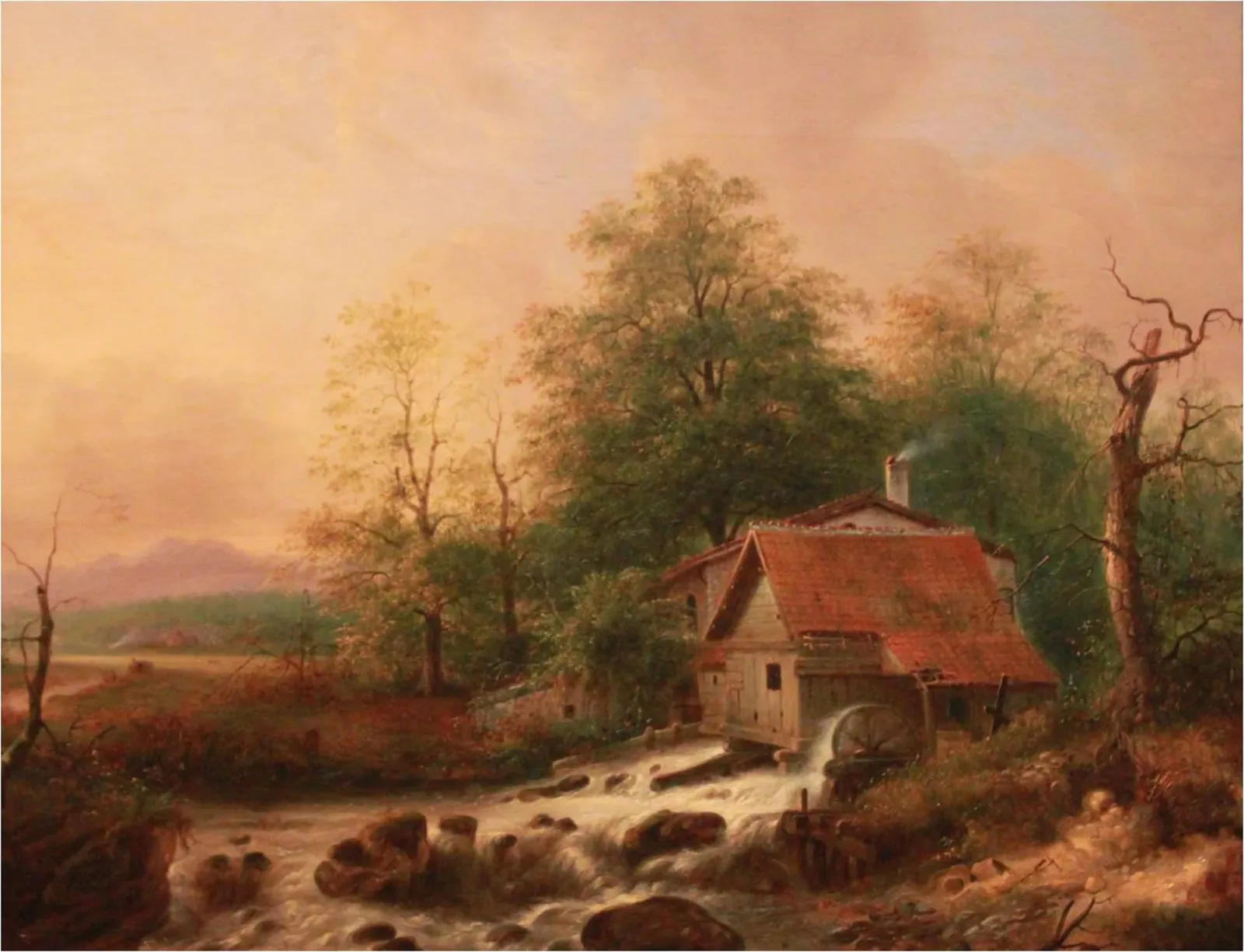 Le Moulin à eau, Raden Saleh