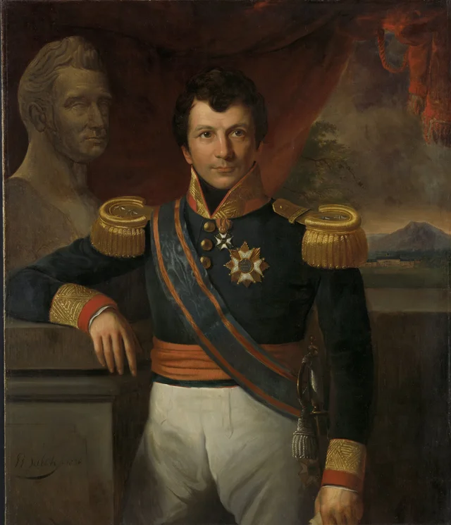 Johannes, conde van den Bosch (1780-1844), gobernador general, Raden Saleh