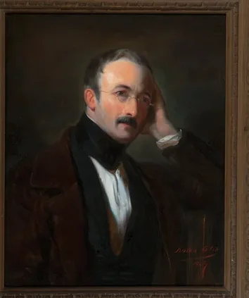 Portret van de schilder A.A.J. Payen — Raden Saleh