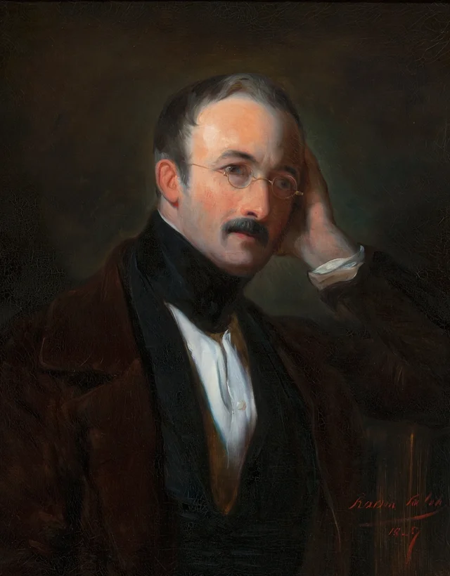 Retrato del pintor A.A.J. Payen