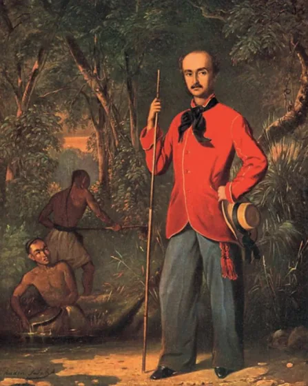 Portret van John Francis Loudon (1821-1895) — Raden Saleh