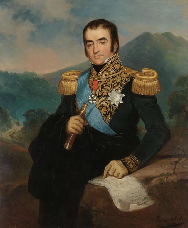 Retrato póstumo de Herman Willem Daendels (1762-1818), gobernador general