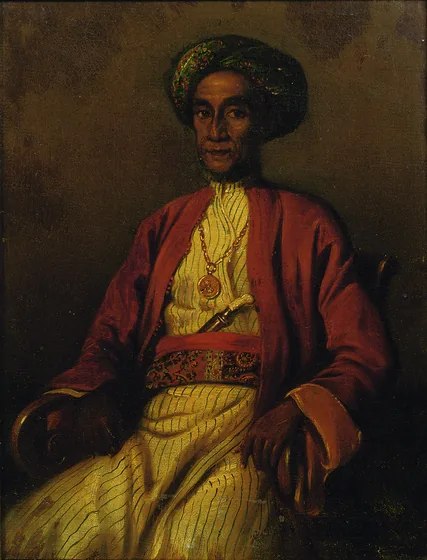 Potret Pangeran Syarif Alkadrie — Raden Saleh