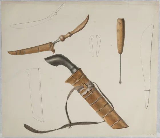 Wapens en gereedschap — Raden Saleh