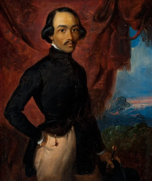 Autorretrato, Raden Saleh