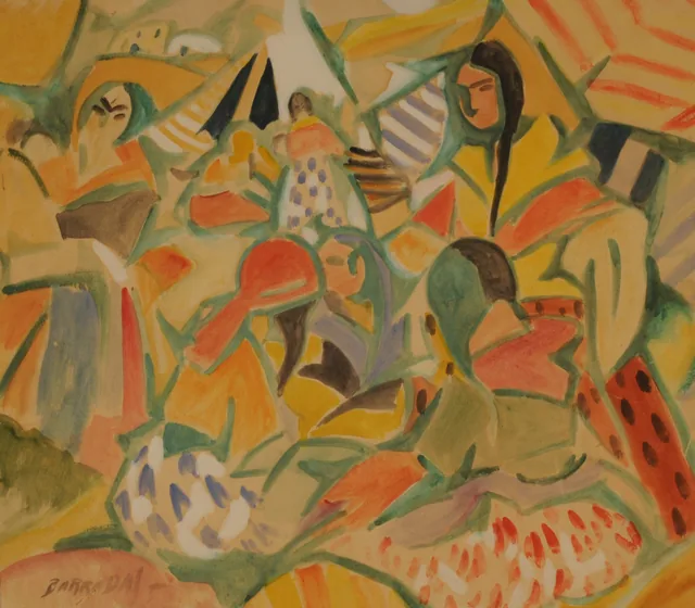 Gypsy Camp, Rafael Barradas