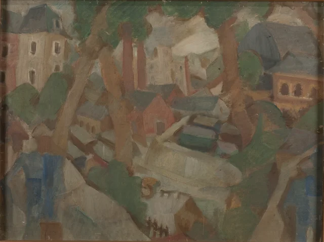 Landscape, Rafael Barradas